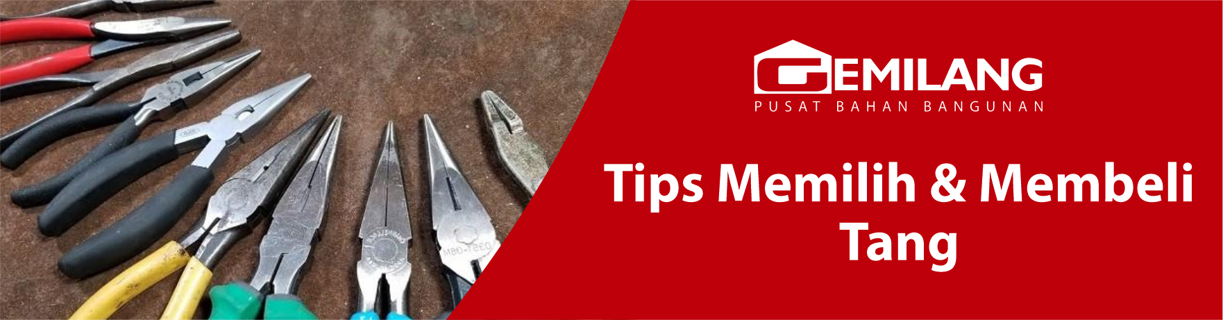 Banner tips memilih & membeli tang